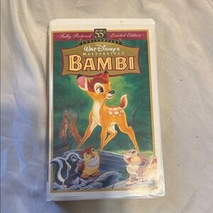 Disney Bambi VHS